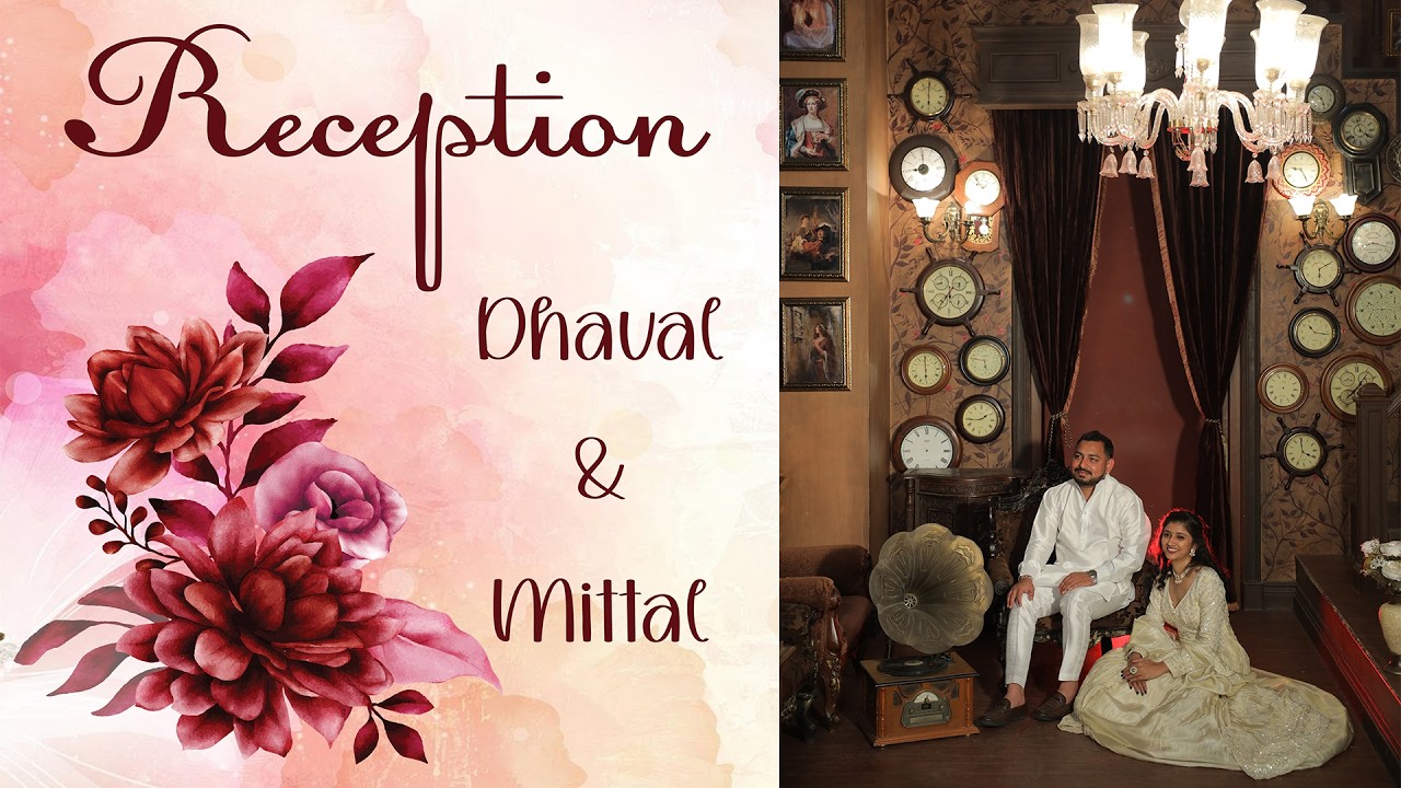 🔴LIVE || RECEPTION || DHAVAL & MITTAL || HAPPY STUDIO OFFICIAL ||