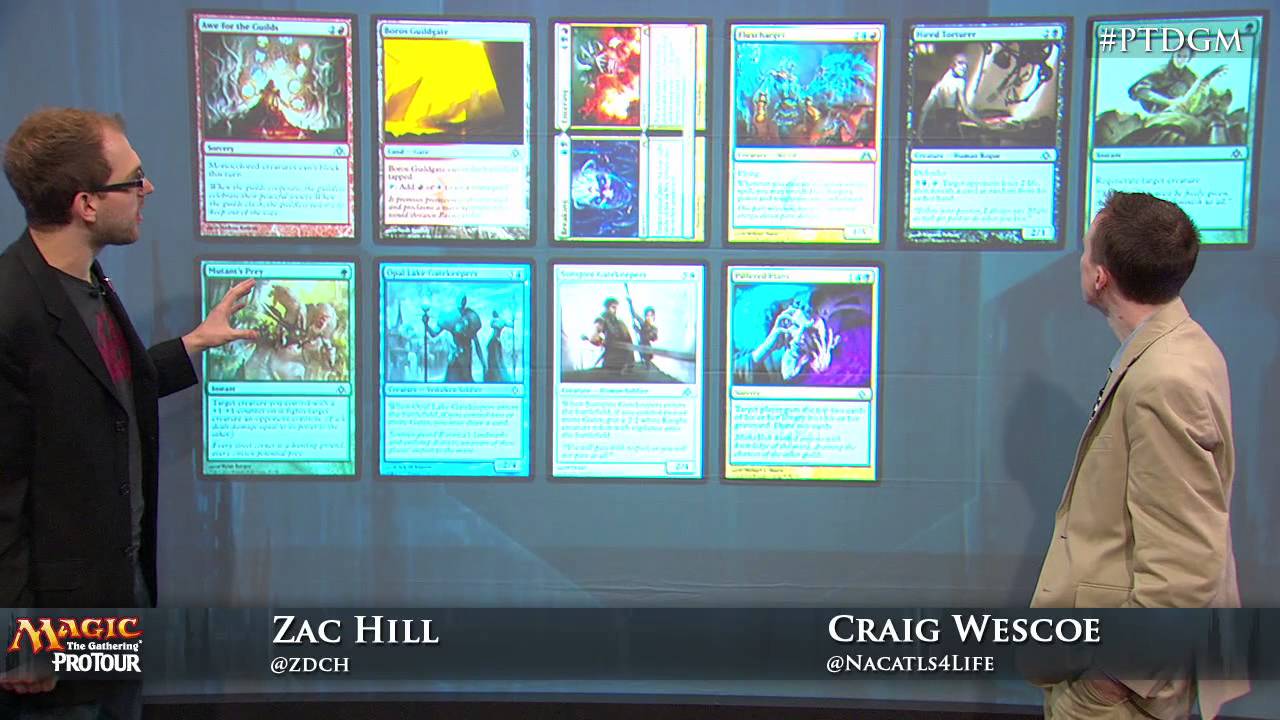 Pro Tour Dragon's Maze - Draft Tech with Craig Wescoe
