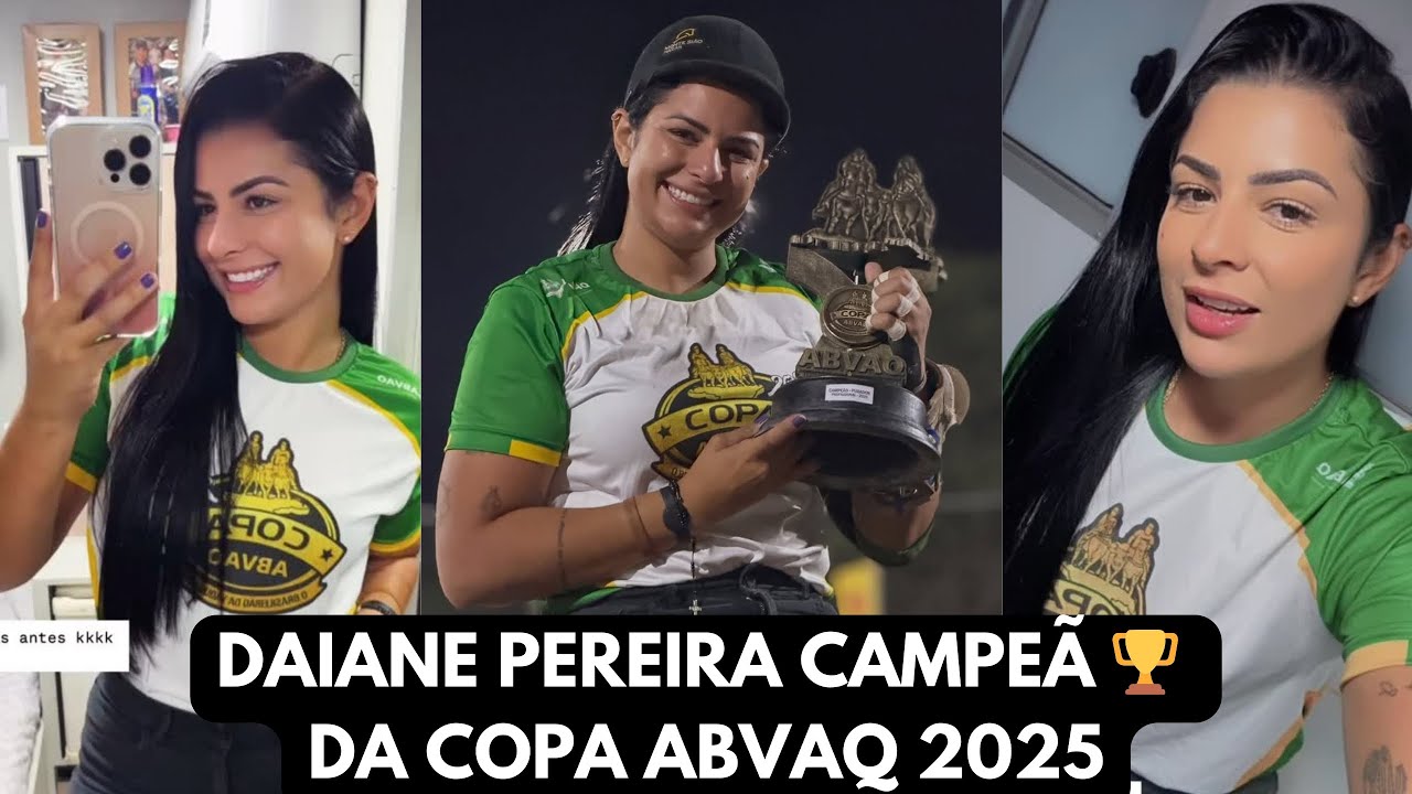 DAIANE PEREIRA CAMPEÃ 🏆 DA COPA ABVAQ 2025 VEJA OS MELHORES MOMENTO 