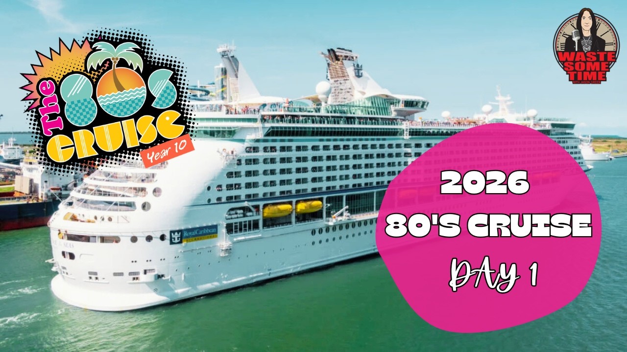 80&rsquo;s Cruise 2026 Day 1 on Royal Caribbean &lsquo;Adventure of The Seas&rsquo; w/ Gary Numan & more