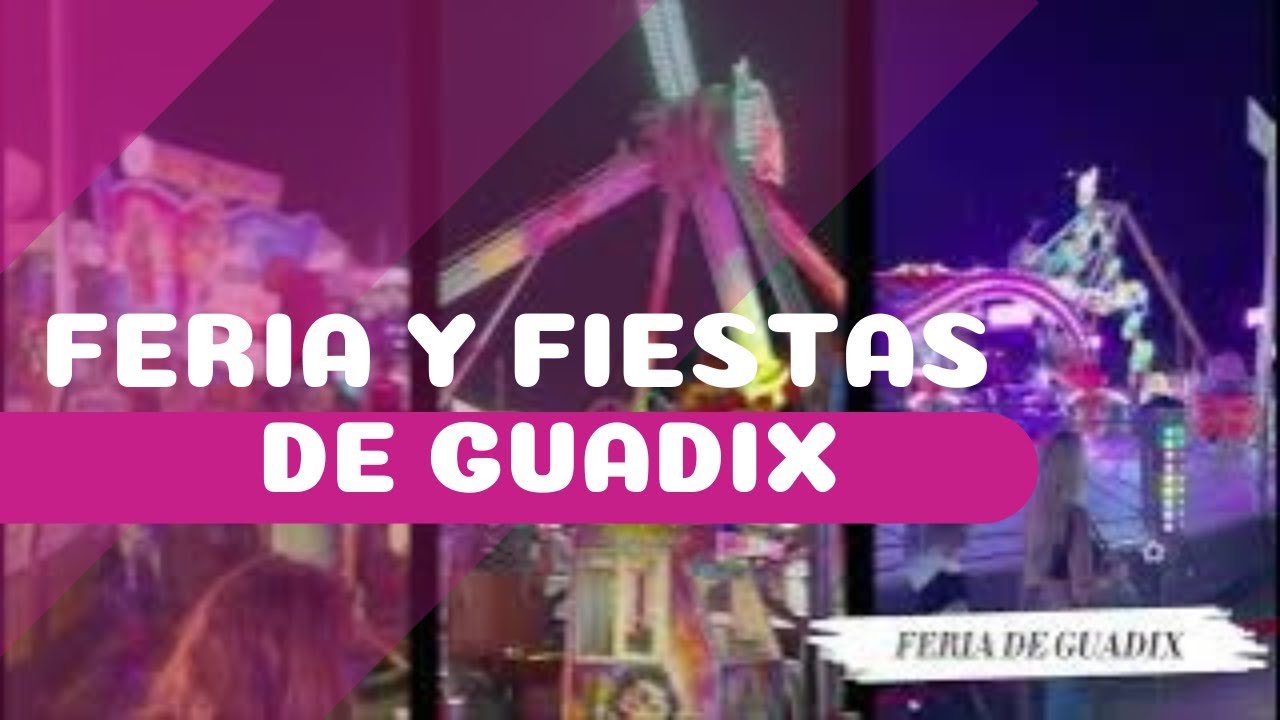 🎡 FERIA DE GUADIX del 26 de Agosto al 1 de Septiembre de 2024
