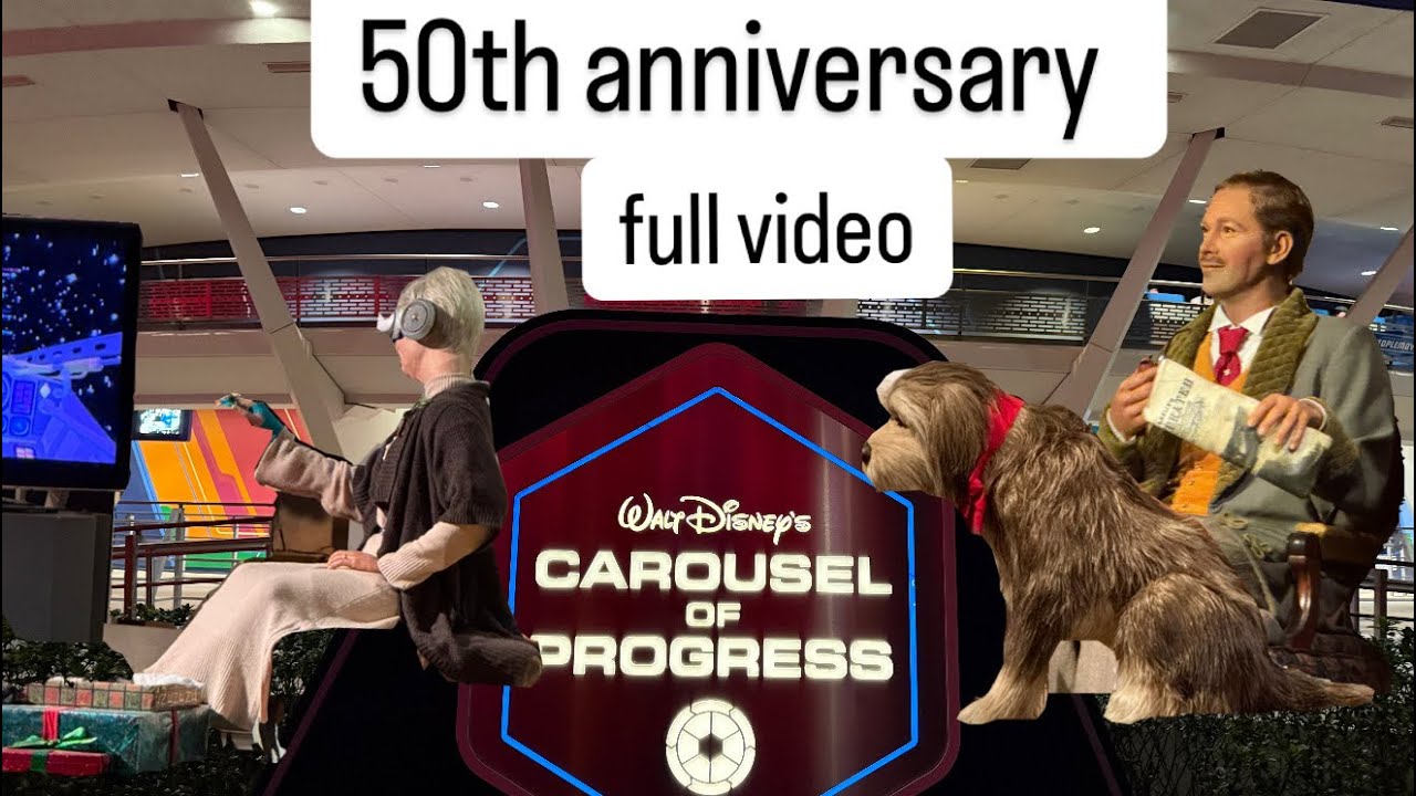 50th anniversary of Carousel of Progress today at Walt Disney World! Full ride POV #wdw