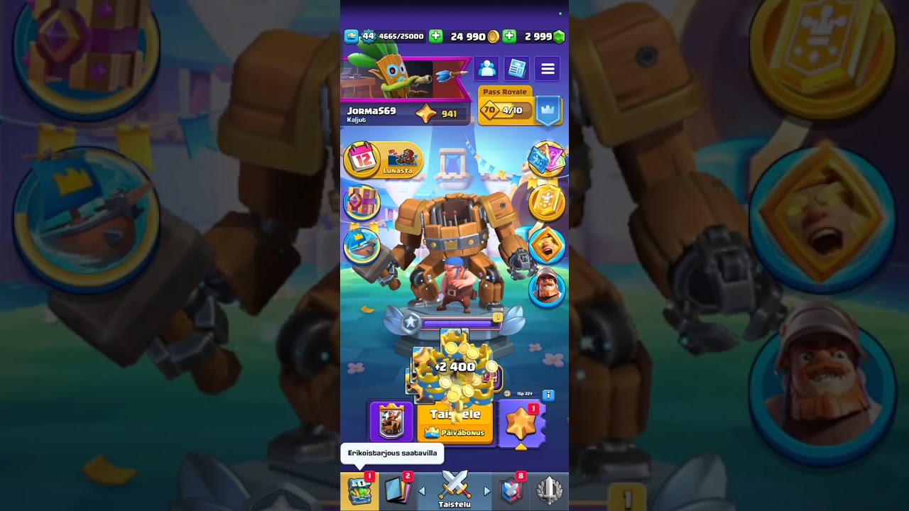 #clashroyale säädetään taas menemään. Muutakin kuin fuusio taktiikkaa tarjolla.