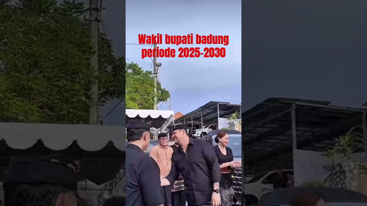Wakil bupati badung I Bagus Alit Sucipta #adicipta #gusbota