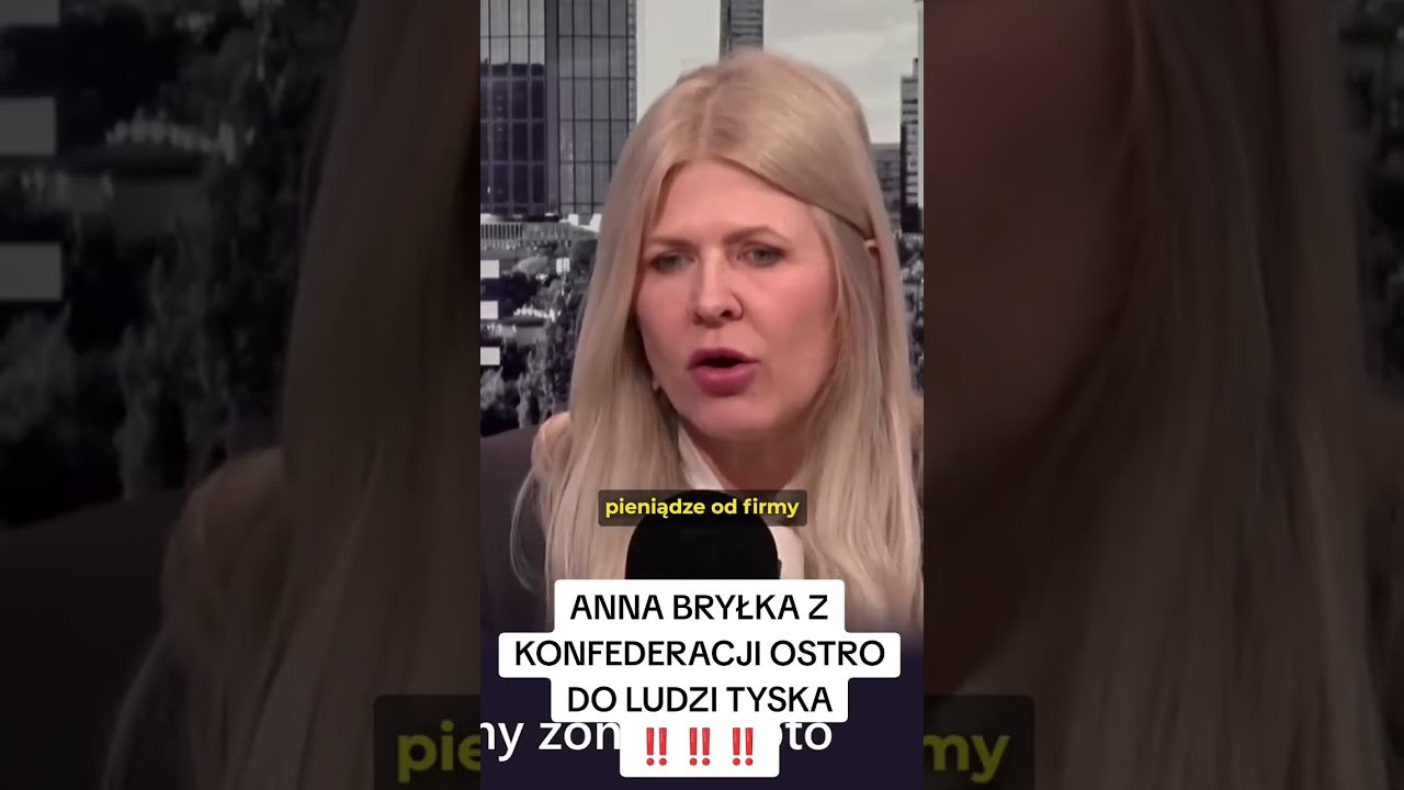 Anna Bryłka z Konfederacji ostro do ludzi Tuska ‼️‼️ #koalicjaobywatelska #konfederacja #lewica