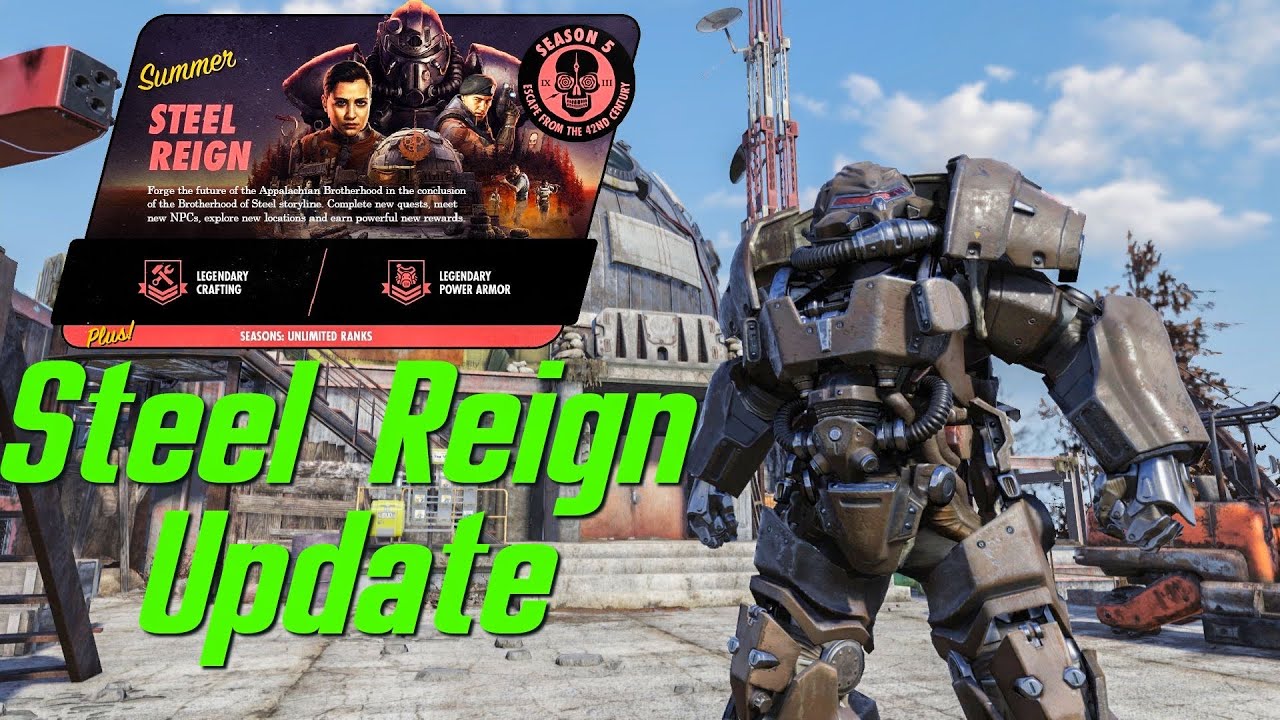 Steel Reign Spoiler Free Update Review | Fallout 76