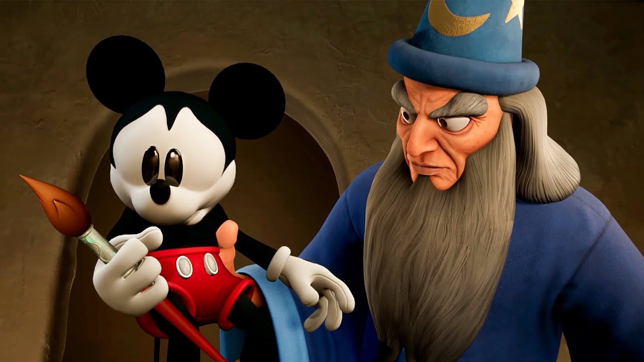 DISNEY EPIC MICKEY REBRUSHED - Juego Completo en Español Walkthrough Sin comentario PS5 4k 60fps