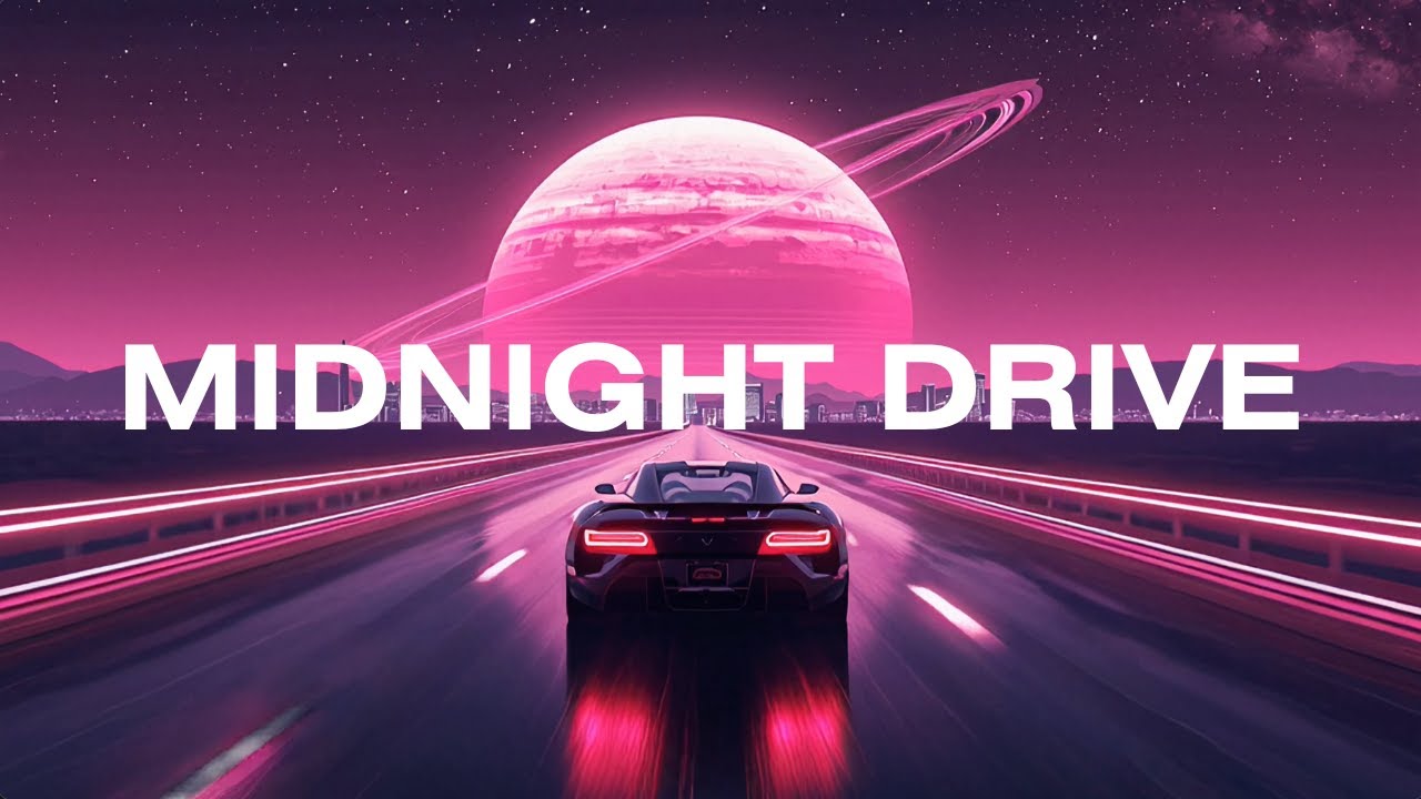 Midnight Drive — 80s Synth Space DJ Mix (Gaming / Night Ride)