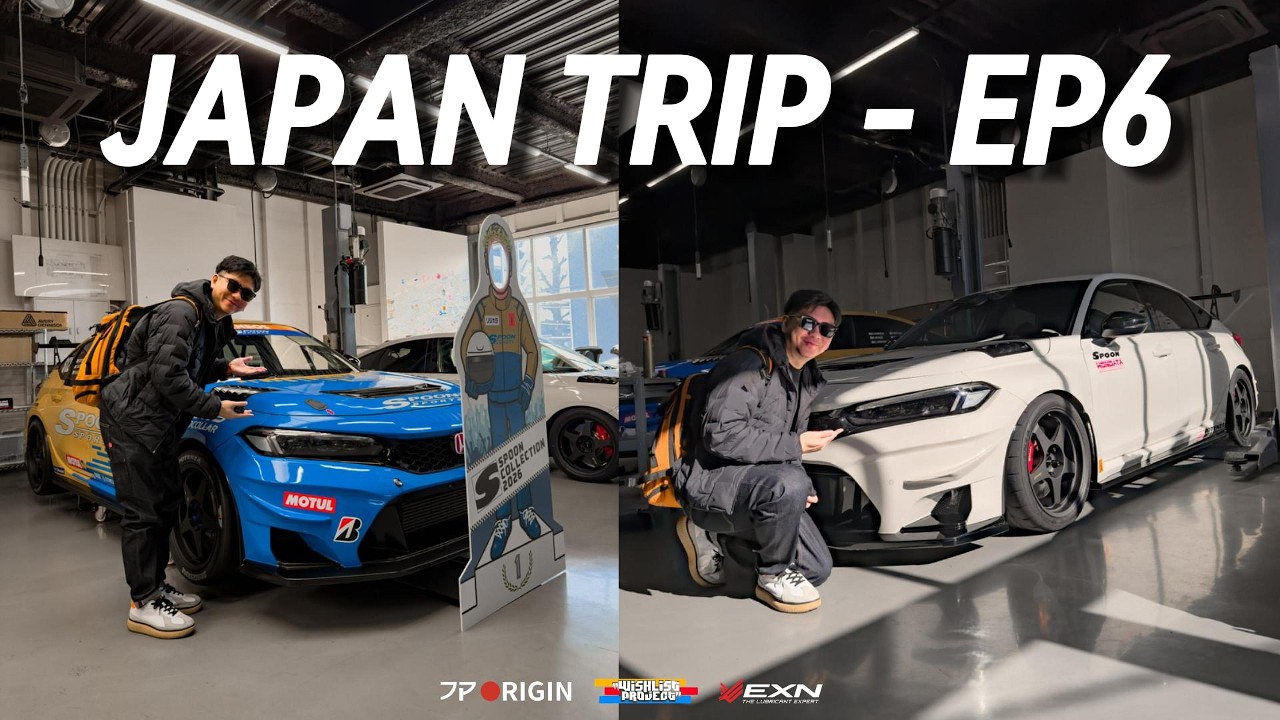 JAPAN TRIP - EP6 / VISIT SPOON TYPE ONE, MONSTER KART & JALAN JALAN CARI MAKAN