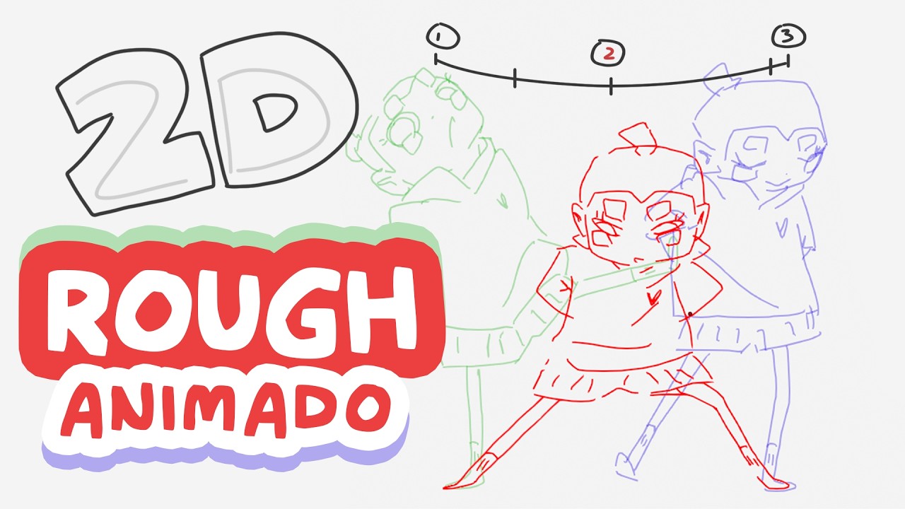Cómo hacer un ROUGH animado en 2D (Principiante)