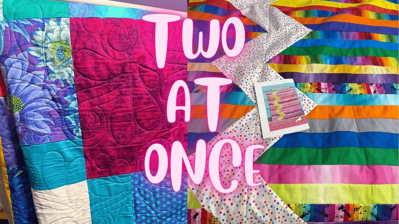 Quick & Easy Strip Quilt with Scraps | Villa Rosa Pattern