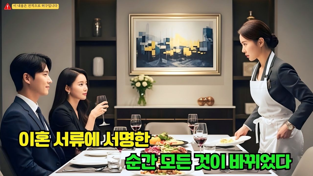 내연녀를 집으로 데려와 아내에게 시중들게 했는데 저녁이 끝나자 그녀가 앞치마를 벗고 고위 변호사로서 그를 법정에 세웠다