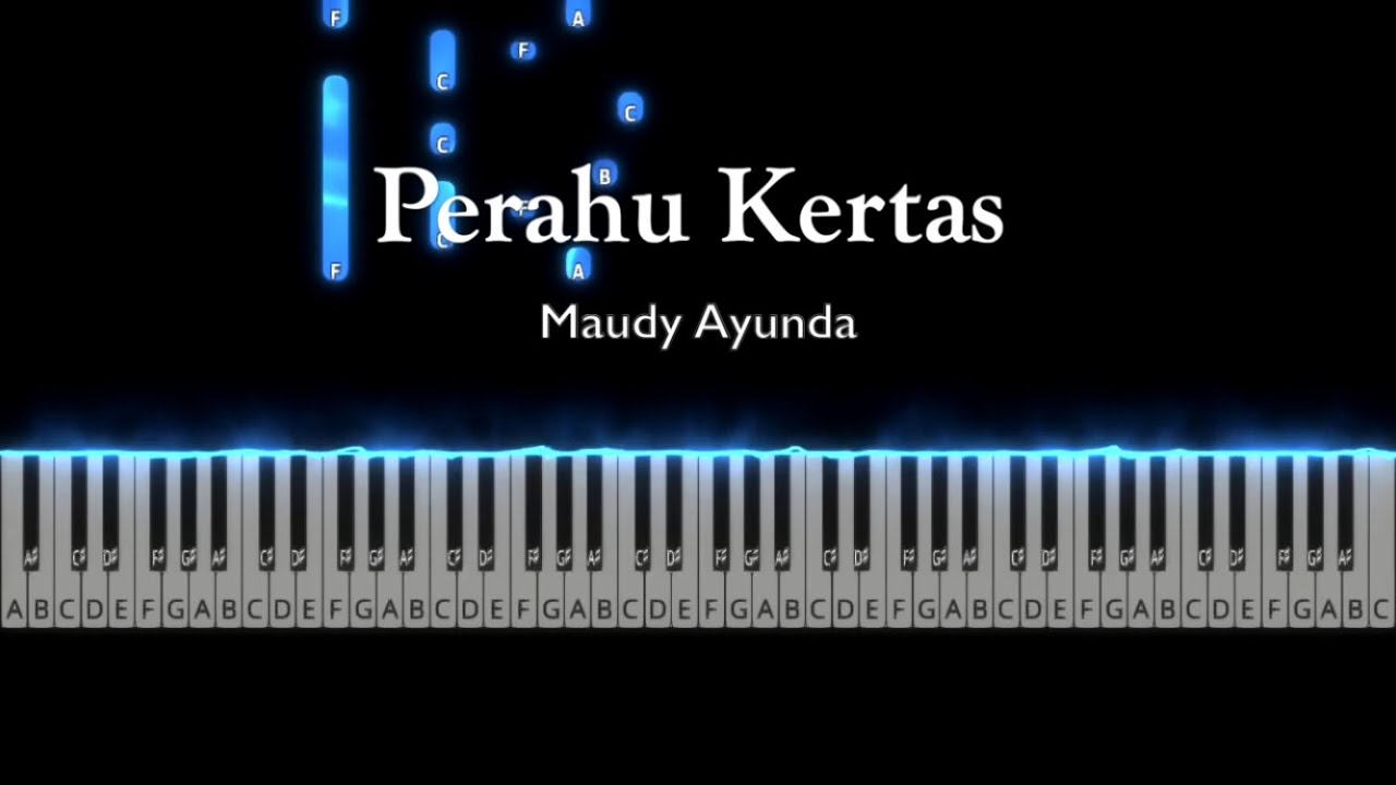 Perahu Kertas - Maudy Ayunda | Piano Tutorial by Andre Panggabean