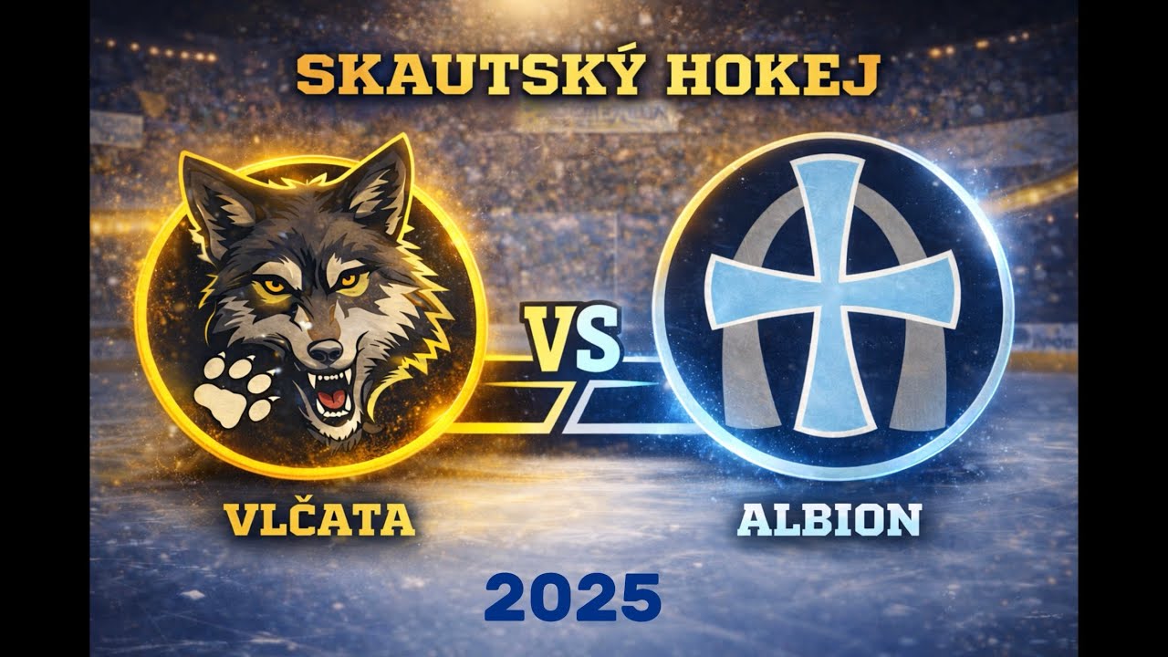 Vlčata x Albion - hokej 2025, Skaut 6. středisko, Zlín