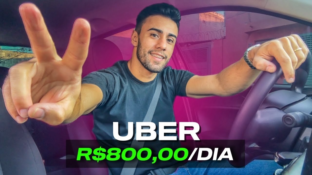🟡 MELHOR ESTRATÉGIA! COMO FAZER R$800,00 DE FATURAMENTO POR DIA na UBER.  (99pop, indriver)