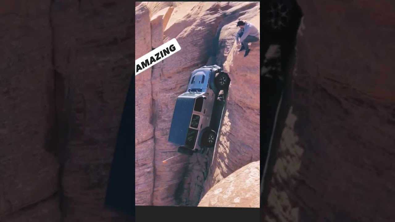 This car can climb on any steep hills #car #cars #carstunt #vehicle #shorts