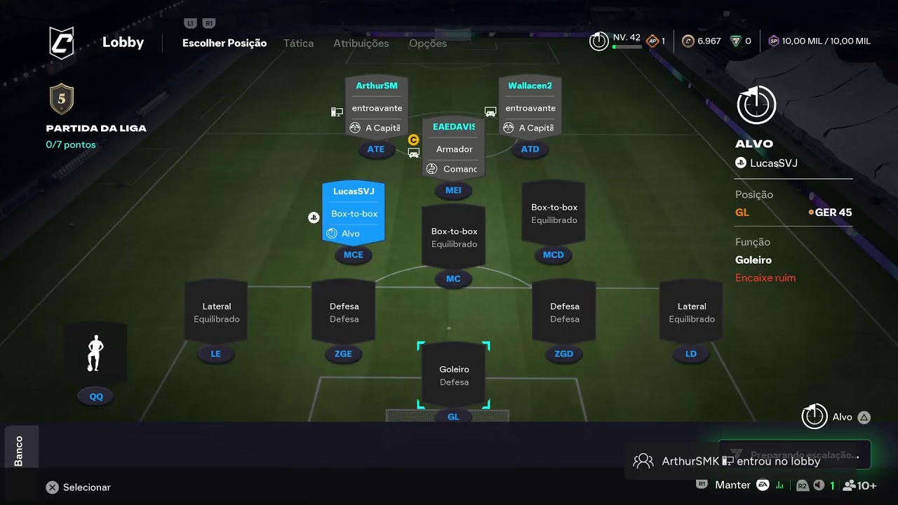 Aprendendo a ser ruim no EA Fc 26