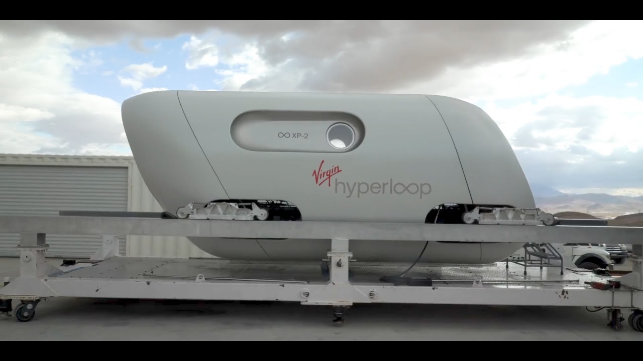Watch the First Virgin Hyperloop Passenger Test!