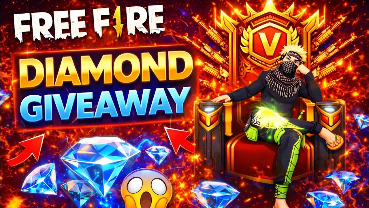 🔴[LIVE] FREE FIRE DAIMOND GIVEAWAY 😱 WEEKLY MEMBERSHIP