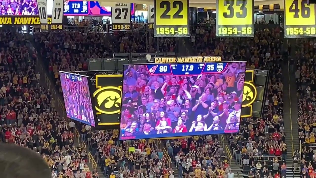 Behind the scenes covering Caitlin Clark's return to Iowa City with the Indiana Fever vs. Brazil