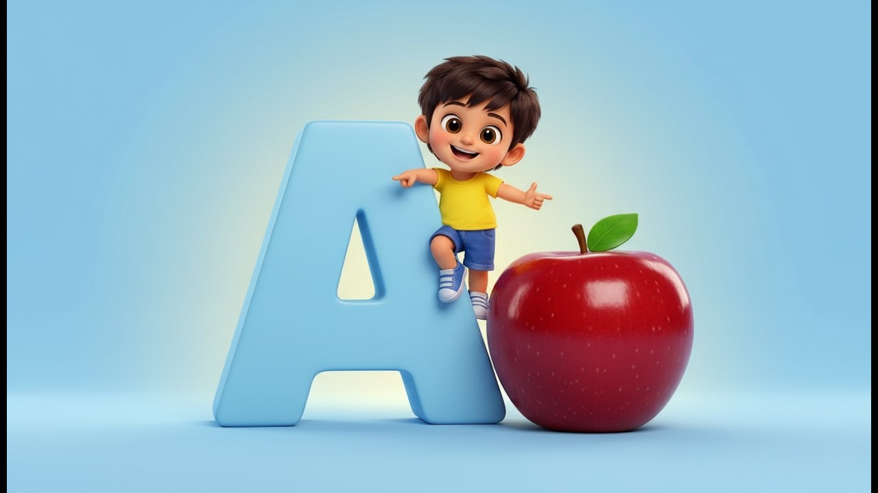 ABC Song for Kids | A for Apple B for Ball | ABCD Alphabet Song