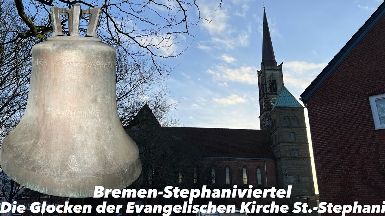 Bremen-Stephaniviertel I Evang. Kulturkirche St.-Stephani I Geläutepräsentation der Glocken