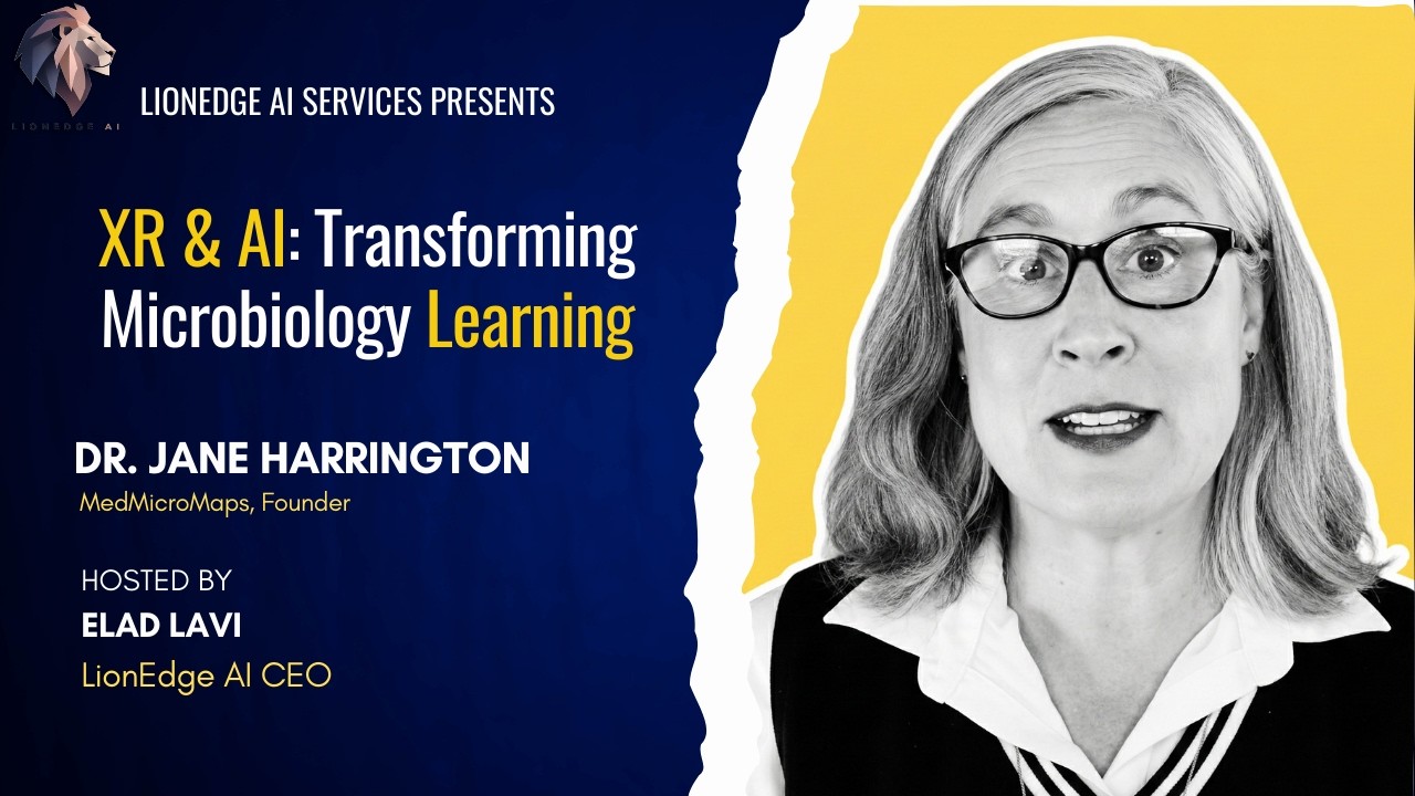 XR & AI: Transforming Microbiology Learning , Jane Harrington , MedMicroMaps