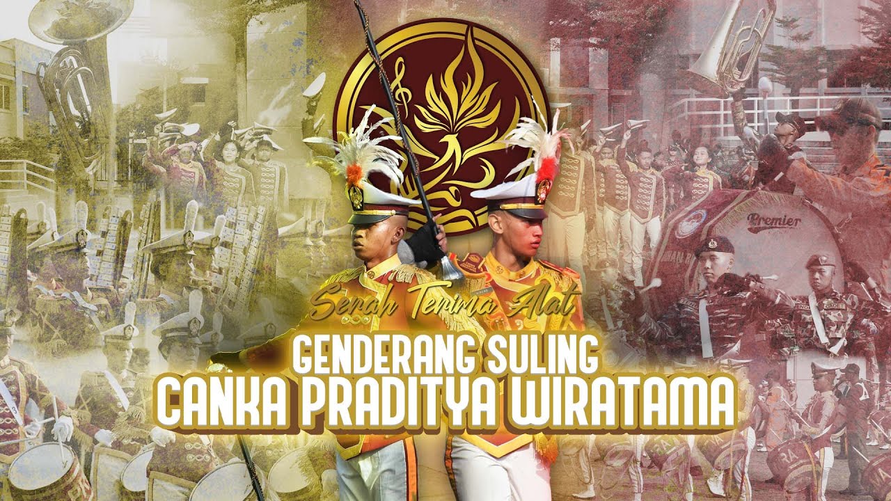 Acara Serah Terima Alat Genderang Suling Canka Praditya Wiratama Drumband UNHAN RI