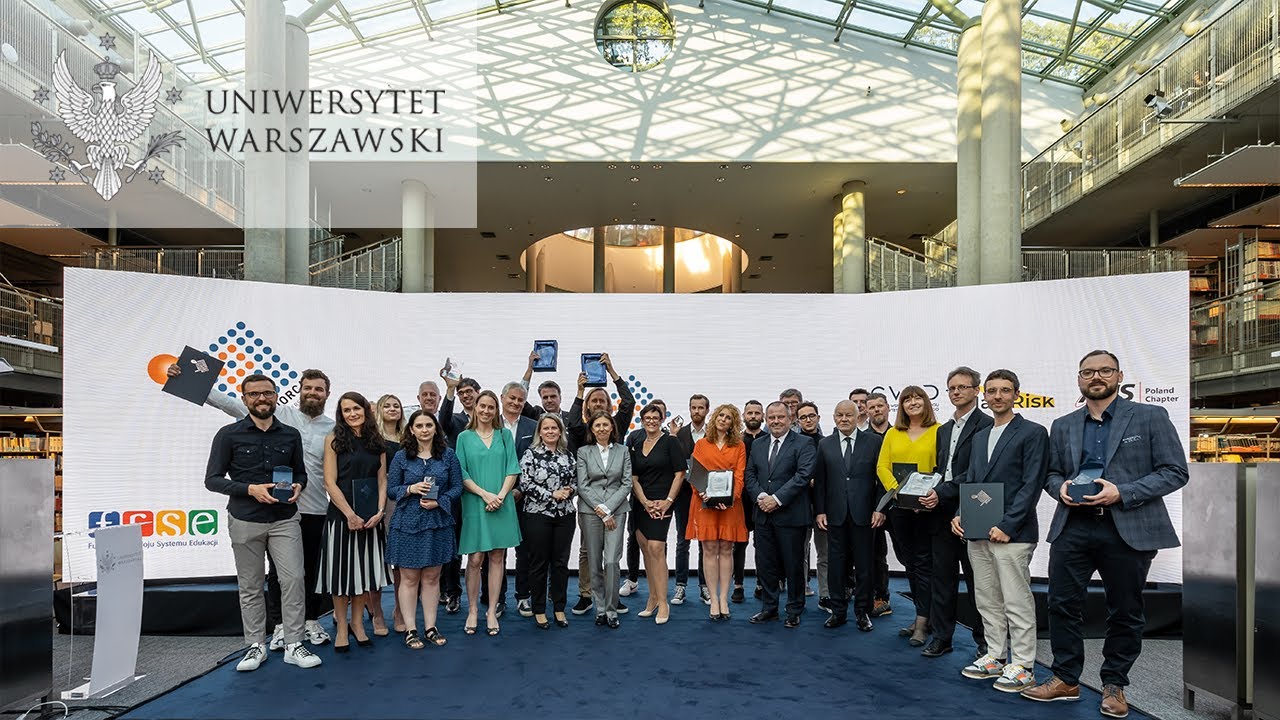 Gala finałowa konkursu Przedsiębiorca Roku Uniwersytetu Warszawskiego