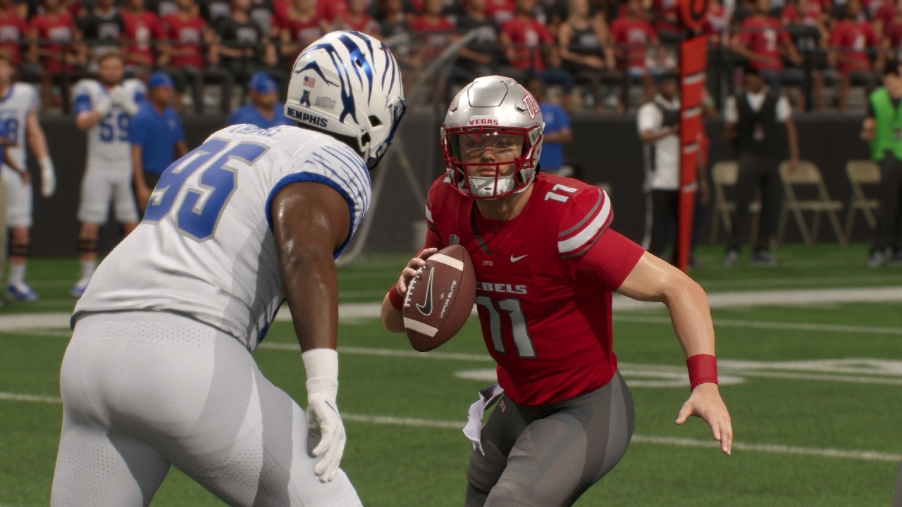 UNLV против Мемфиса &mdash; Хайлайты матча NCAA 29.08.26 (симуляция College Football 27)