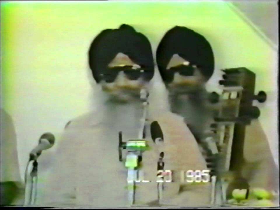 Sarangi Master Sangeet Professor Didar Singh Nangal & Jatha - July 1985 (Vancouver, Canada)