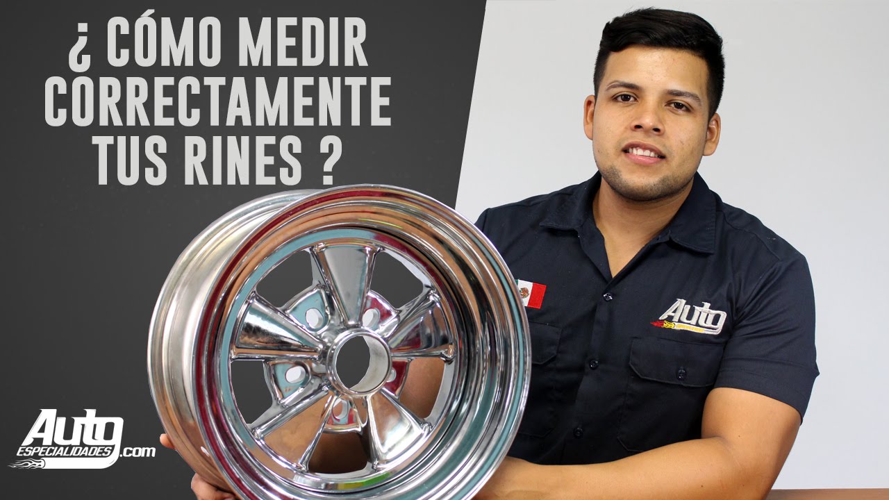 &iquest;C&oacute;mo medir los rines de un auto?