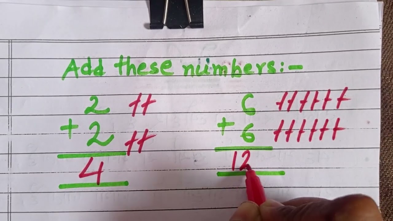 Add the numbers for beginners  ||  beginners  ko additions kaise sikhaye || #education #viralvideo 