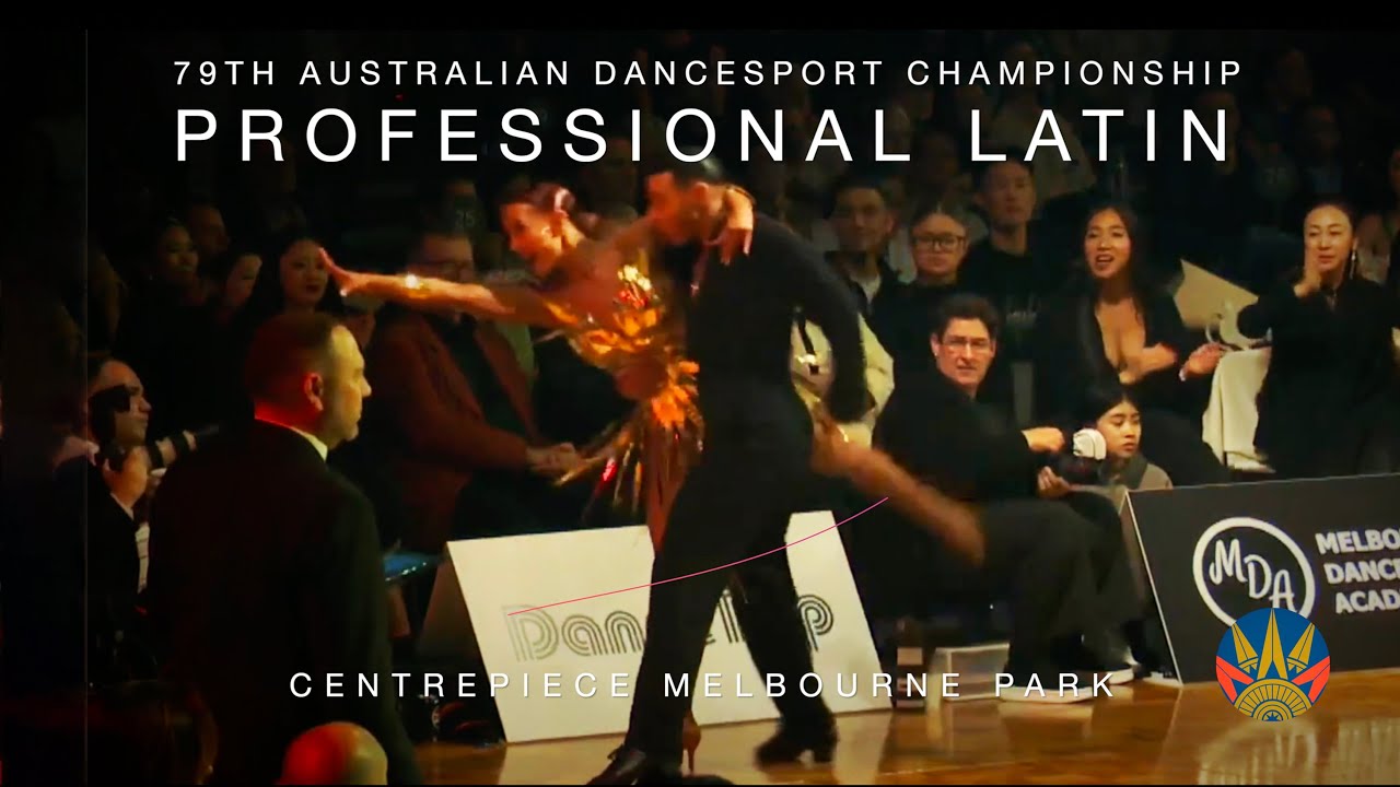 Incredible PROFESSIONAL LATIN 79th Australian DanceSport Championship 2025 #dancesport #79adsc