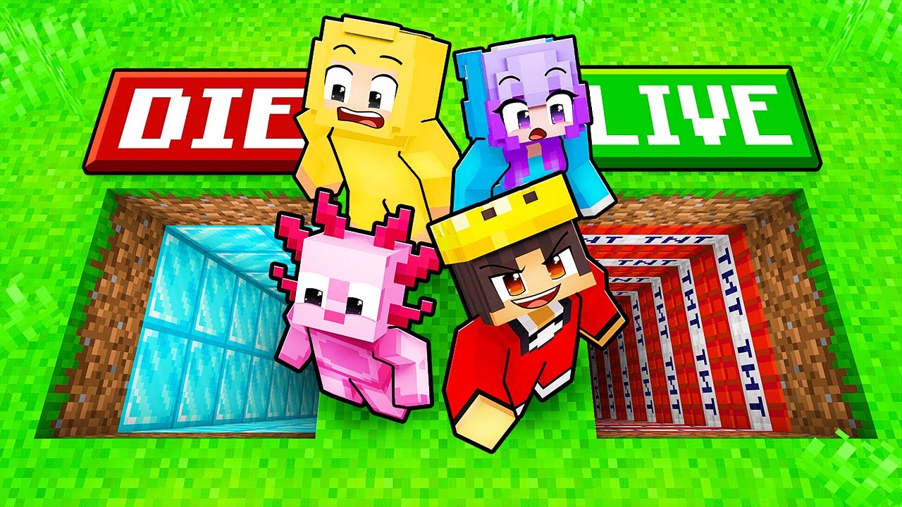 Choose The Right HOLE In Minecraft!