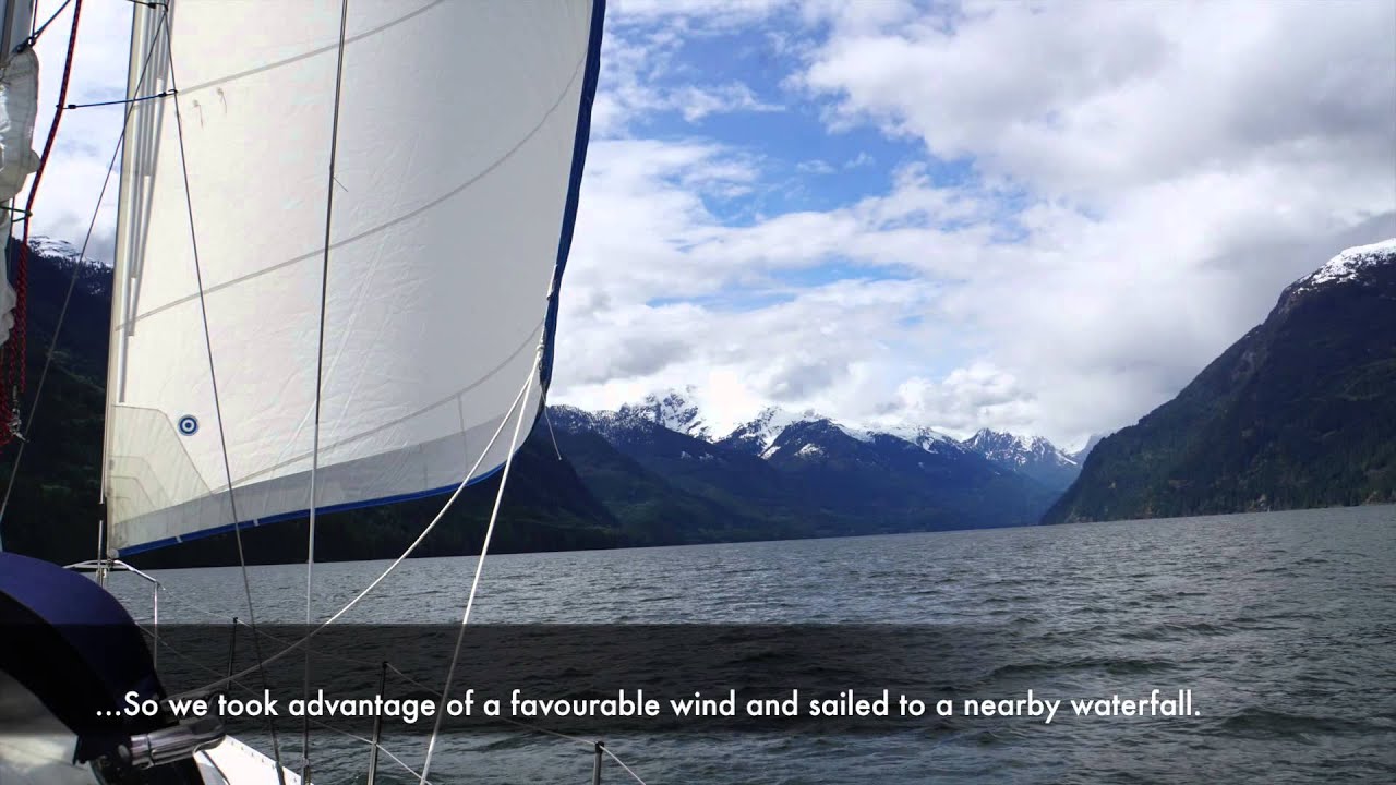 Sailing to Princess Louisa Inlet