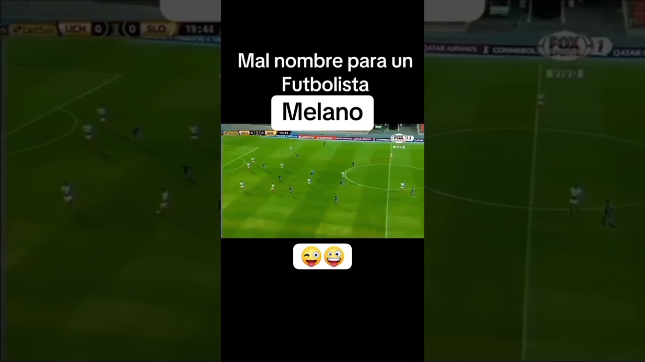 Melano un mal apellido cuando eres comentarista de f&uacute;tbol, narraciones graciosas revienta Melano