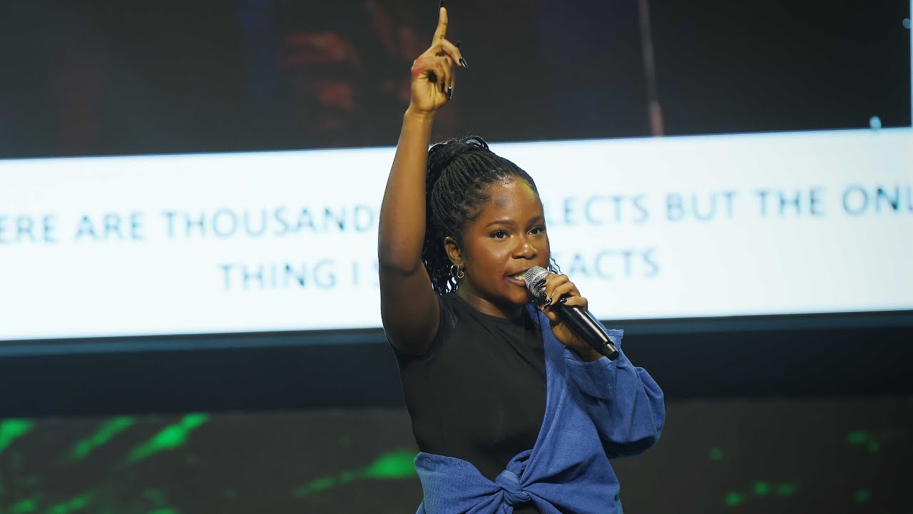 Ibquake shares some electrifying facts as she delivers an amazing spoken word performance | DTH