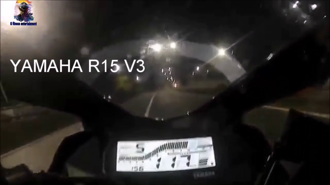 YAMAHA R15 V3.0 Top Speed Test 2018 ( Yamaha New Launched bike in INDIA )