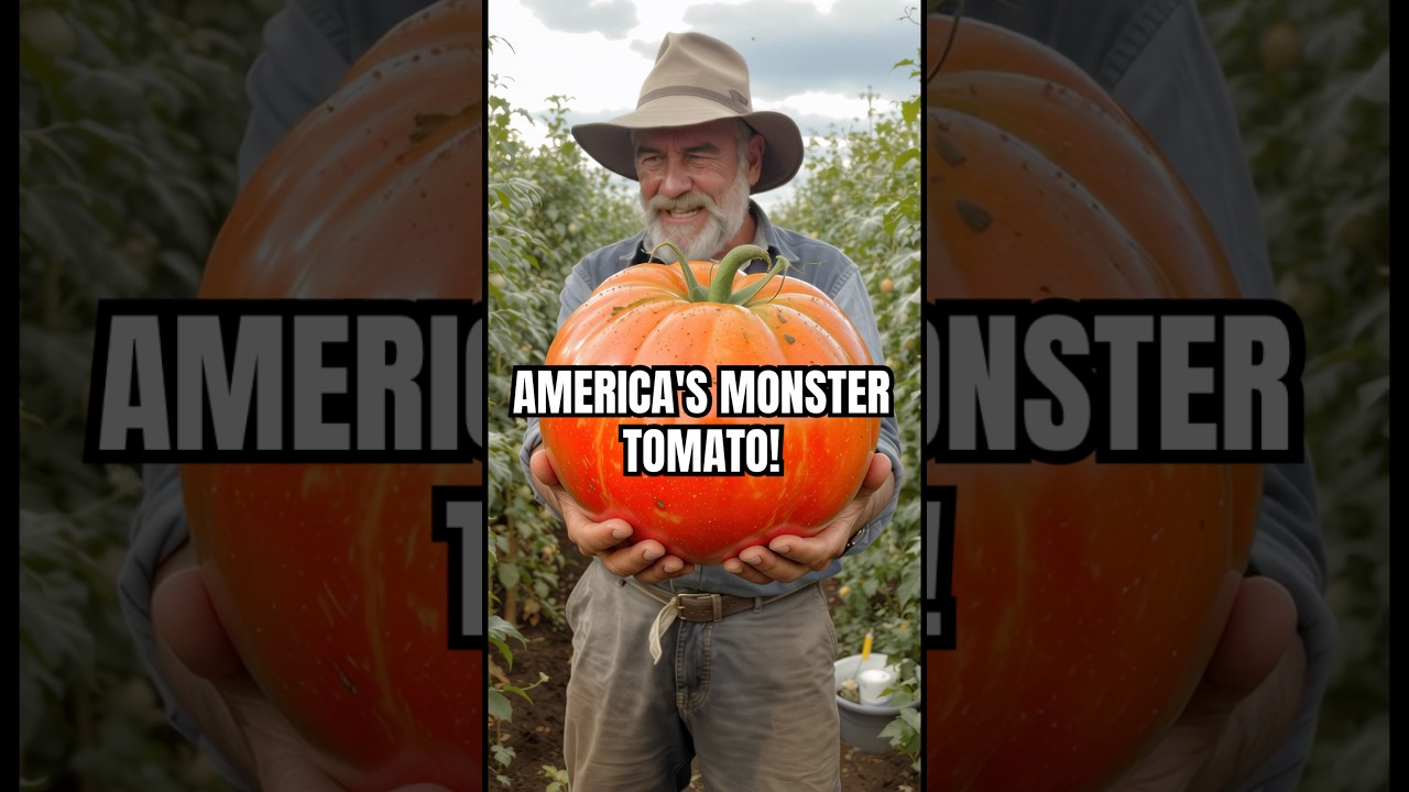 America's Monster Tomato!!#tomatoes #tomate #america #giant #big #farmlife #farmer #bigtomatoes