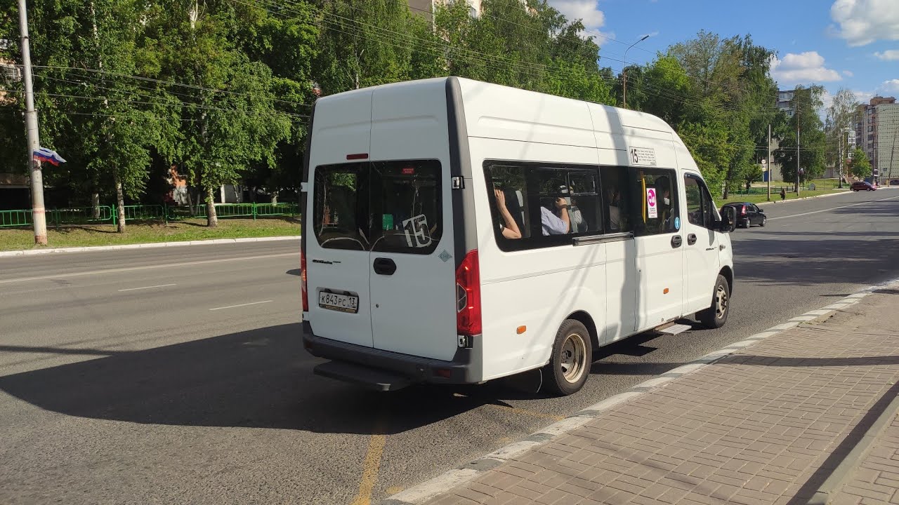 Саранск, маршрутка 15,ГАЗ А642