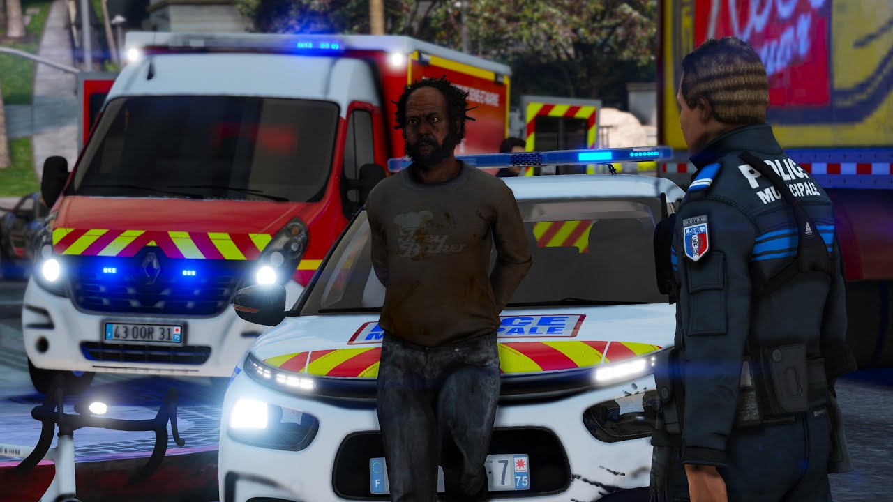 [GTA 5] INTERPELLATION MUSCLÉE PAR LA POLICE MUNICIPALE👮 | LSPDFR 