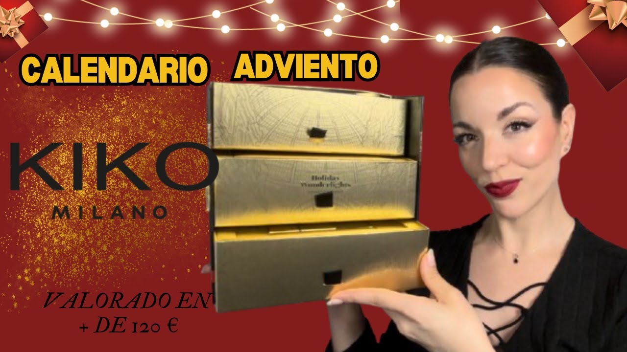 🎁CALENDARIO DE ADVIENTO KIKO MILANO✨2024✨