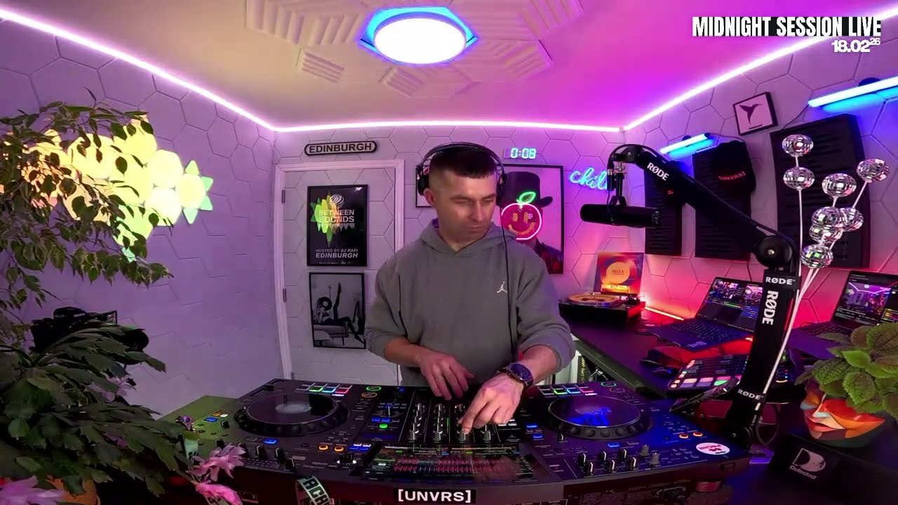 DJ RAFI @ BETWEEN THE SOUNDS studio | Edinburgh [18.02.2026]