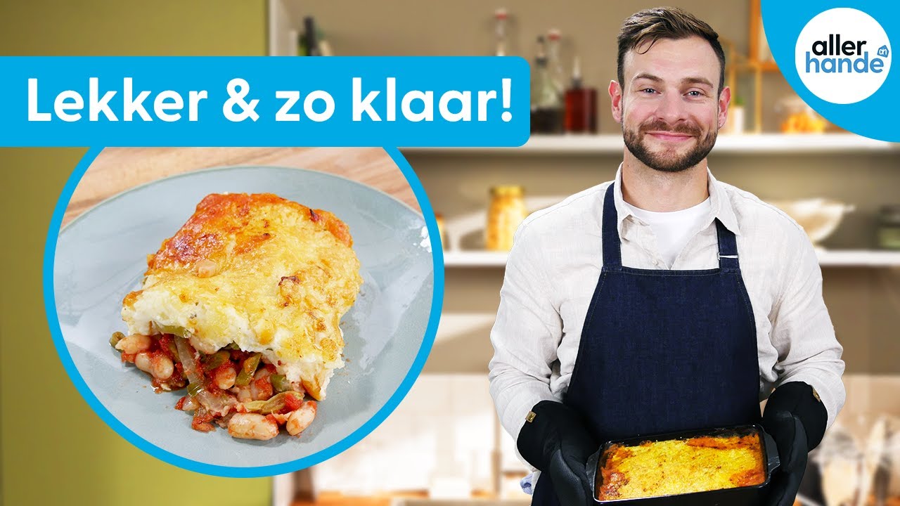 Bonenschotel uit de oven | Vegetarisch gerecht boordevol proteïne | Ovengerechten | Allerhande