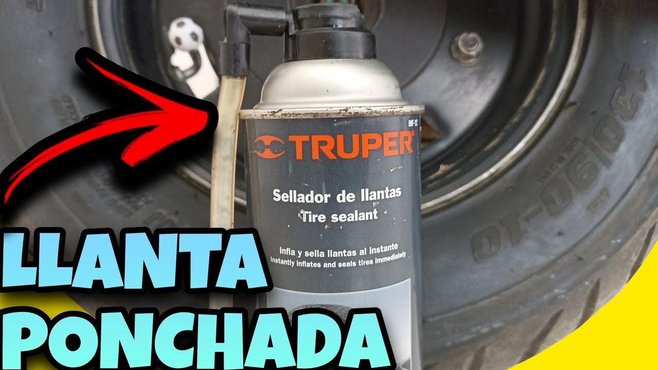 REPARA TU NEUMATICO PONCHADO CON ESTO 😮 (SI FUNCIONA) Motos y Autos