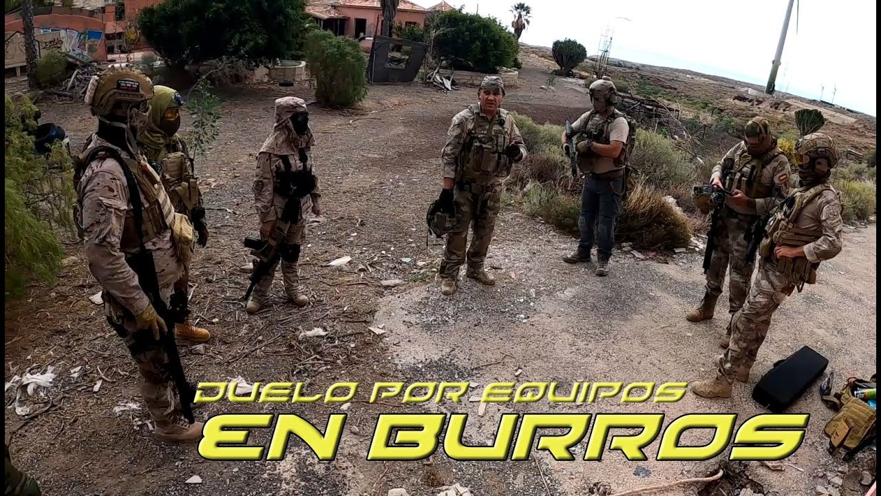 Partidas de #airsoft en Tenerife - Jugando duelo por equipos