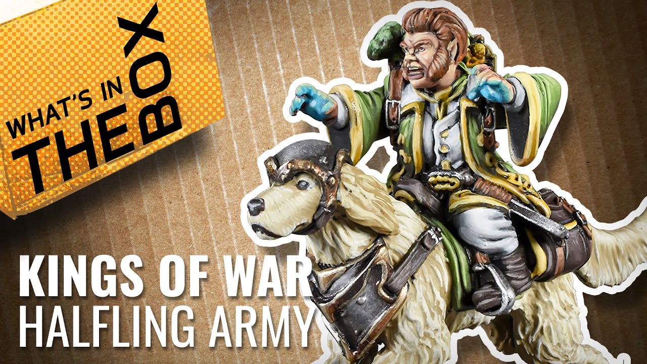 Unboxing: Kings Of War Halfling Starter Army | Mantic Games