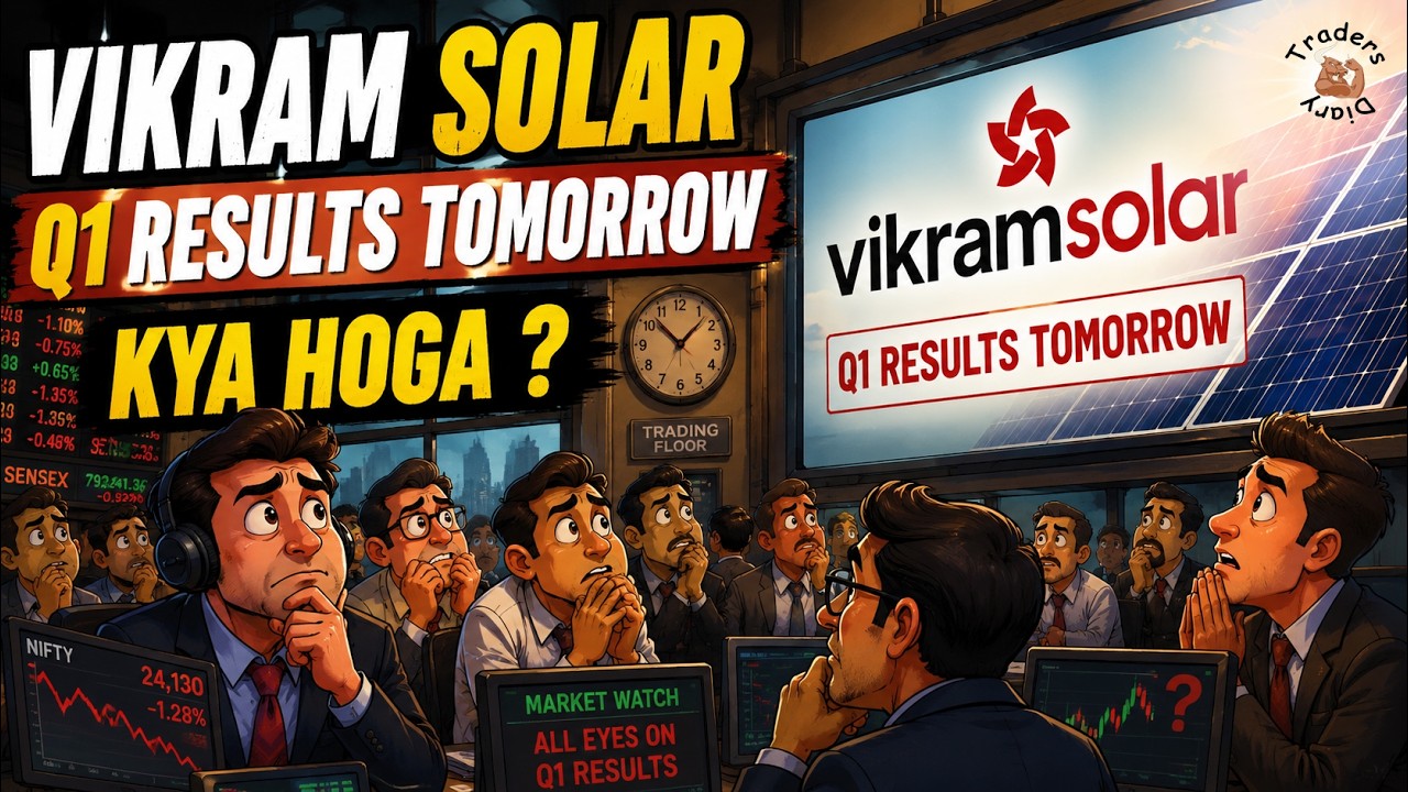 vikram solar share news | Q1 results tomorrow 😱 क्या होगा ? क्या दिन बदलेगा ? 