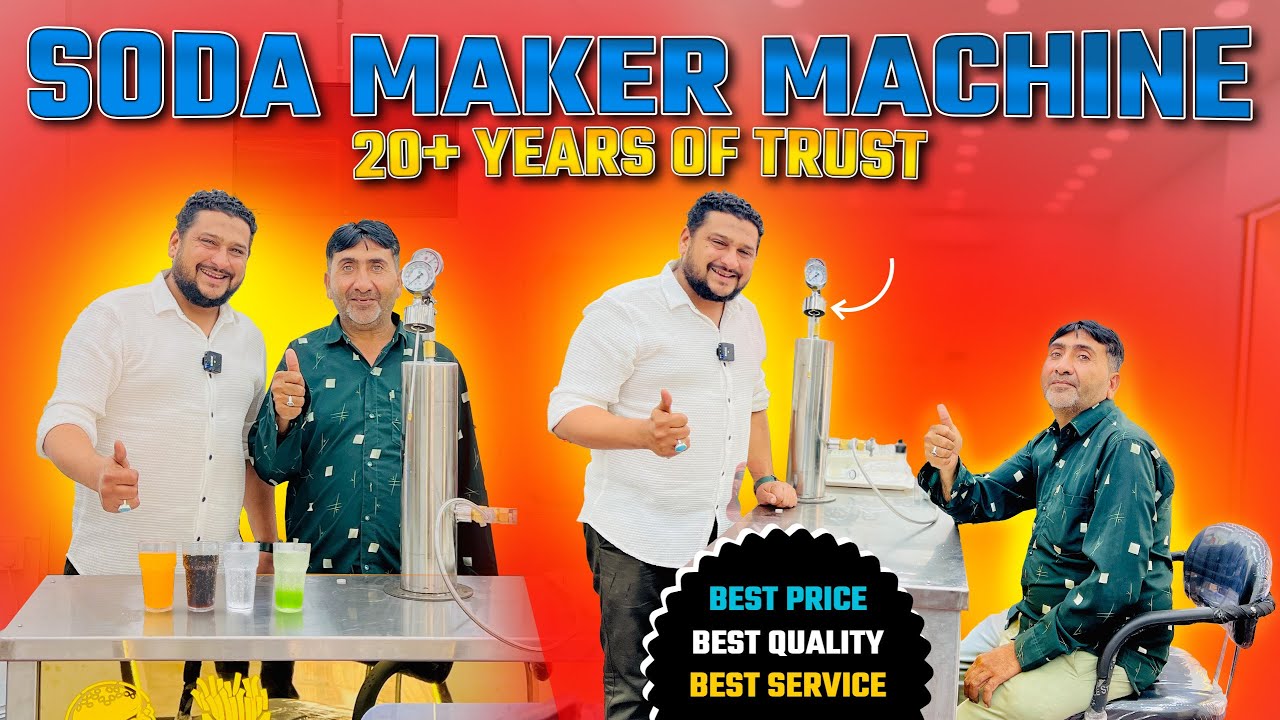 2025 NEW SODA MAKER | 15000 वाली मशीन से  SODA BUSINESS सुरु करे 🤩💸 | VR SODA MACHINE